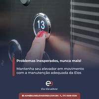 Serviço de manutenção elevadores